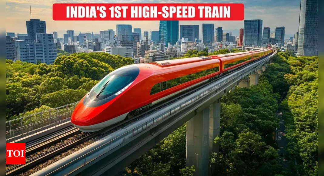 High-speed 280 kmph trains soon! Indian Railways to manufacture bullet trains – check top features – Times of India