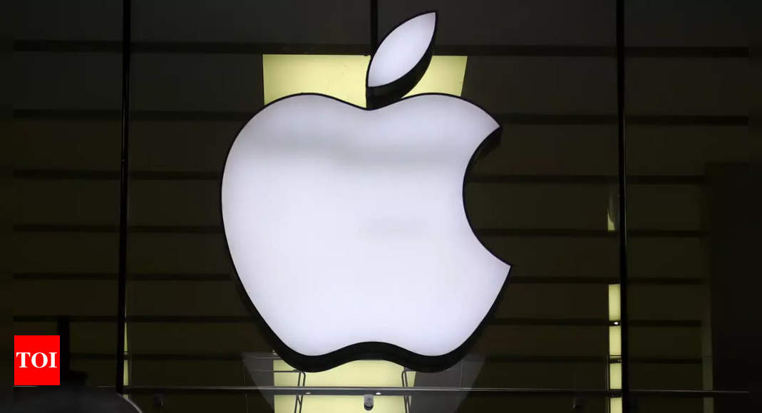 Apple closes in on record  trillion market cap with AI boost – Times of India