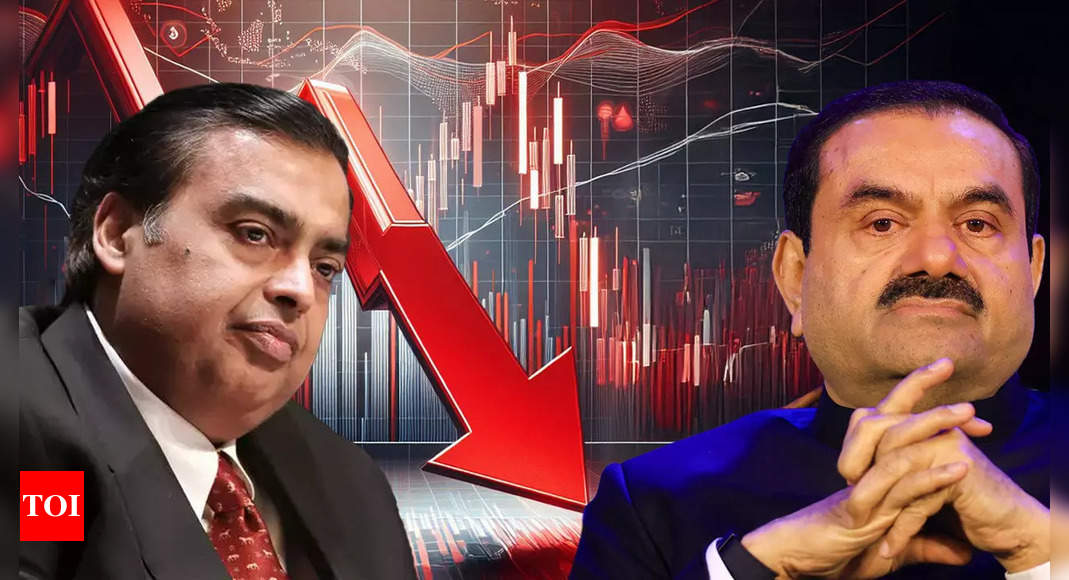 India’s richest men, Mukesh Ambani & Gautam Adani, drop out of elite 0 billion net worth club: Report – Times of India