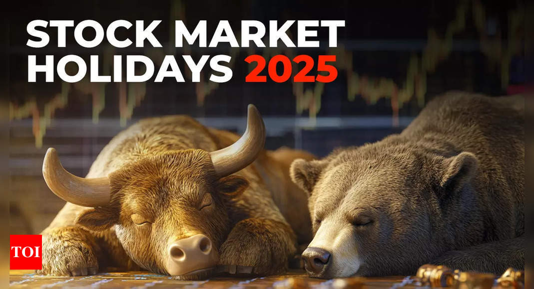 Stock market holidays 2025: BSE, NSE release holiday calendar for 2025 – check full list of month-wise stock market holidays – Times of India