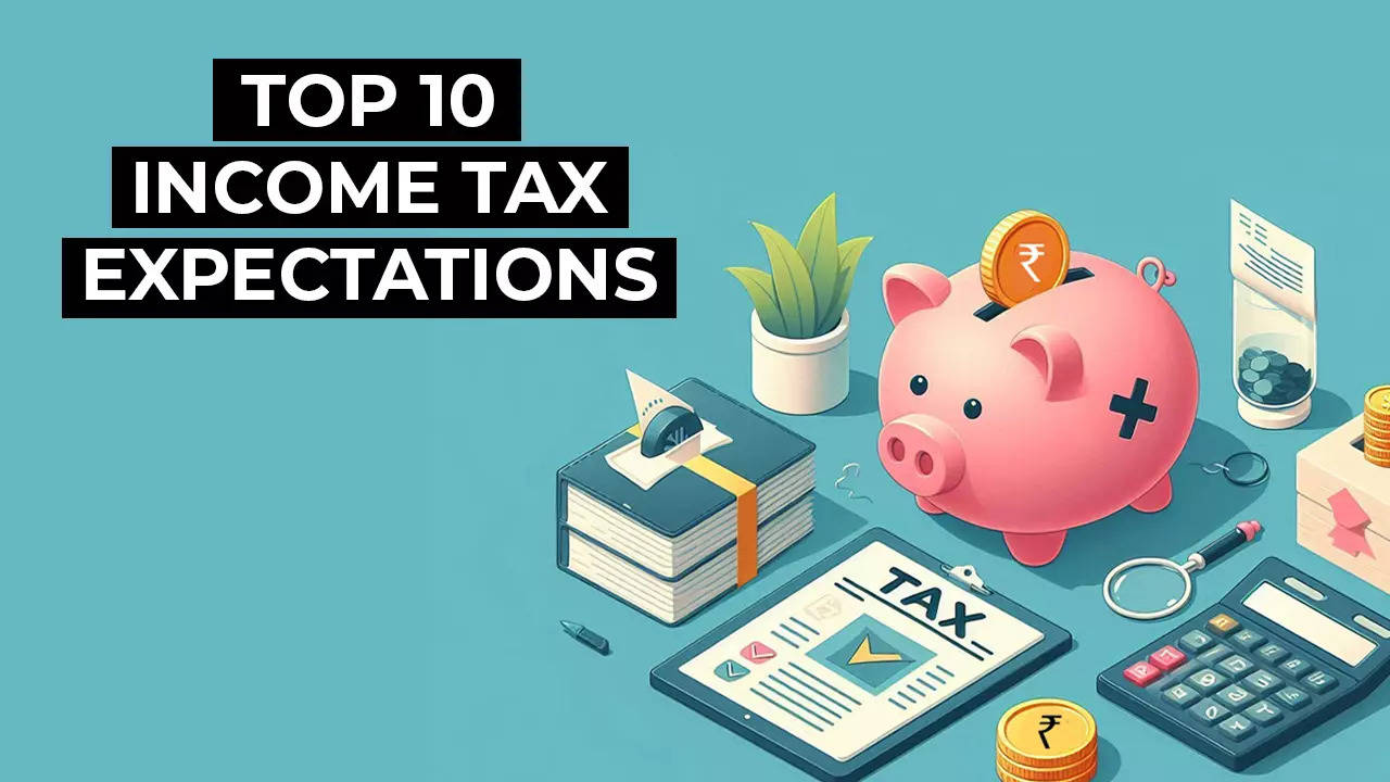 Budget 2025 income tax: From income tax slab & rate changes to hike in standard deduction, exemption limits – top 10 expectations of salaried taxpayers