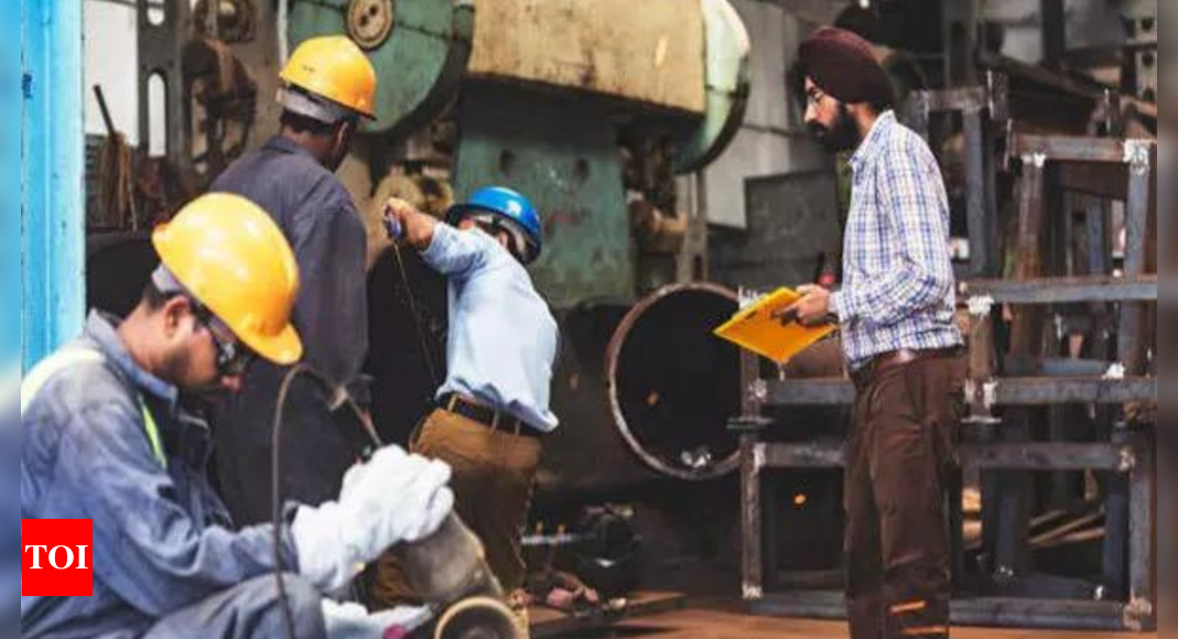 Industrial growth likely to slow down to 6.2% for FY25, revival hoped in second half: Report – Times of India