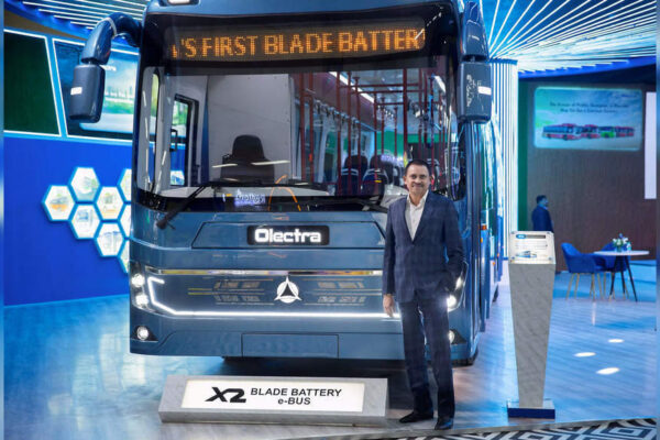 Olectra Greentech rolls out new buses equipped with blade battery technology – The Times of India