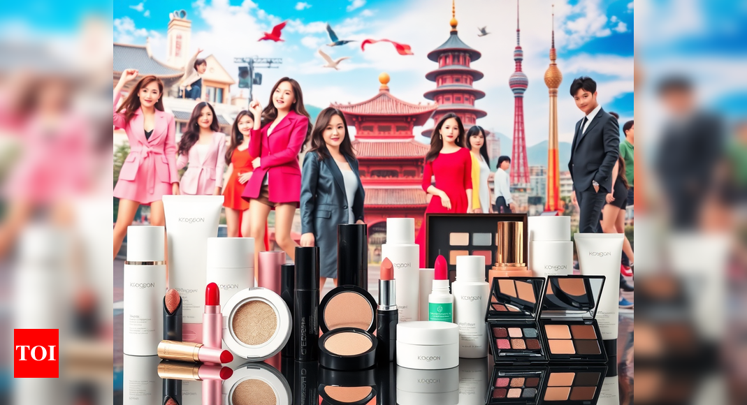 South Korea beauty industry surpasses  billion milestone riding the Hallyu wave – Times of India