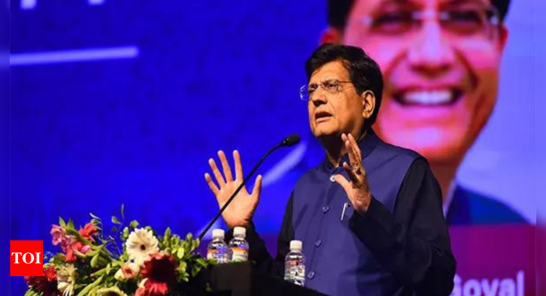 Consumption, investment to push economy, says Piyush Goyal – The Times of India