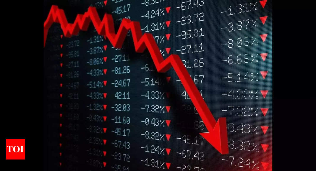 Investors lose over Rs 7 lakh cr in four days as markets slump over Trump’s tariff concerns – The Times of India