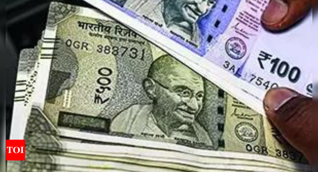 Rupee dips to 86.95, dollar gains against Asian majors – The Times of India