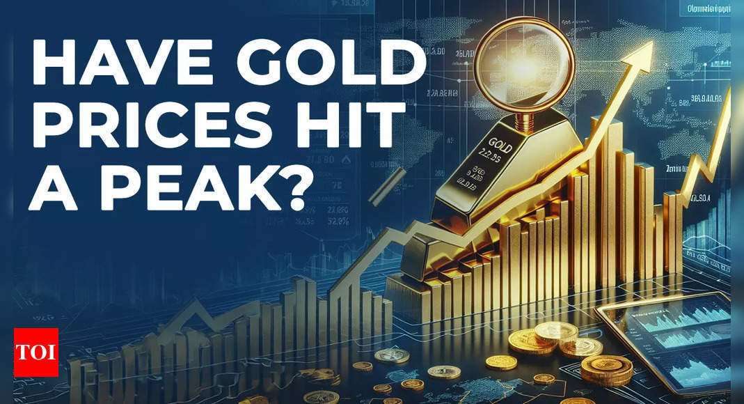 Gold prices at record high! Have yellow metal prices peaked? Check these 5 charts before putting more money in gold – The Times of India