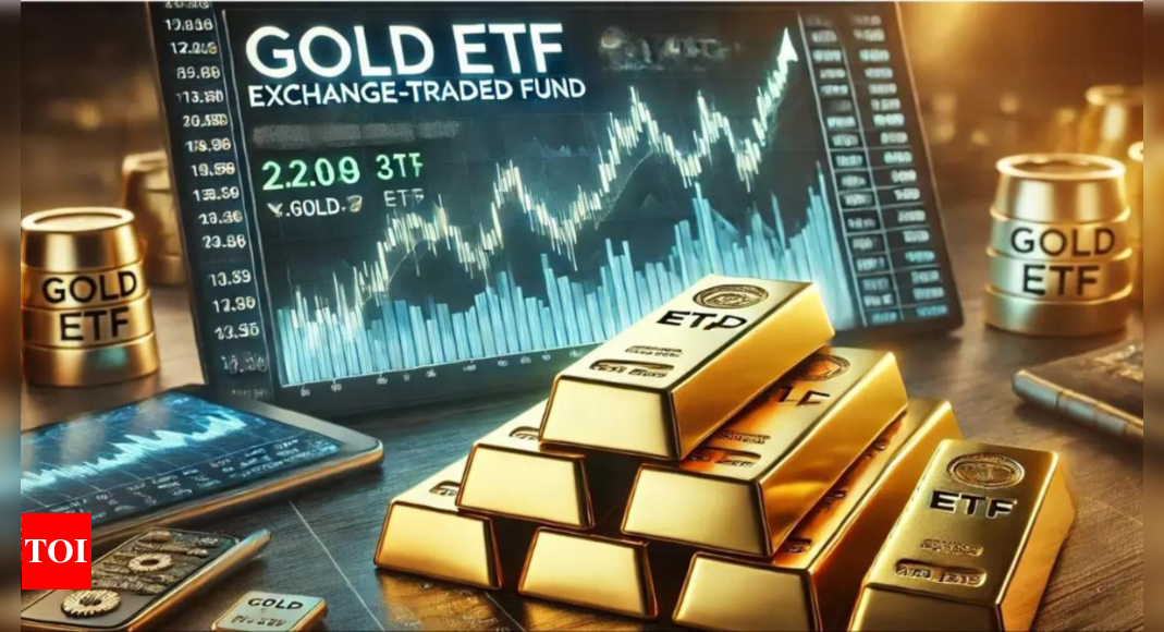 Profit booking drives 47% drop in February gold ETF inflows despite all time high prices – The Times of India