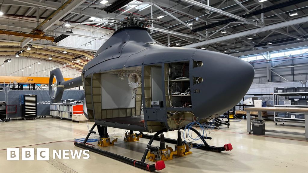 Yeovil engineers building ‘helicopter that flies itself’